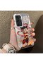 Samsung Galaxy S24 Plus Compatible Acrylic Hard Back Panel with Silicone Edges Opaque Nezha Pattern Phone Case - 2