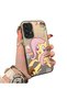 Samsung Galaxy A33 Compatible Acrylic Hard Back Panel Silicone Edges Fluttershy Patterned Phone Case
