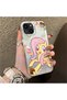 Fluttershy Patterned Phone Case with Acrylic Hard Back Panel and Silicone Edges, Compatible with iPhone 13/14 - 2