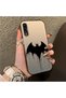 Samsung Galaxy A50/A50S/A30S Compatible Acrylic Hard Back Panel with Silicone Edges Batman Patterned Phone Case - 2