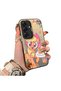 Samsung Galaxy S25 Compatible Acrylic Hard Back Panel Silicone Edged Applejack Patterned Phone Case