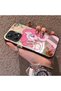 Xiaomi Redmi Note 12 Pro 5g Compatible Acrylic Hard Back Panel with Silicone Edges Pinkie Pie Patterned Phone Case - 3