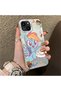حافظة هاتف بنمط Rainbow Dash متوافقة مع iPhone 15، مصنوعة من الأكريليك الصلب مع حواف من السيليكون - 3