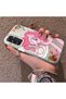 Pinkie Pie Patterned Phone Case with Silicone Edges and Acrylic Hard Back Panel Compatible with Samsung Galaxy A34 - 3