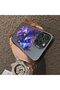 Princess Luna Patterned Phone Case with Acrylic Hard Back Panel and Silicone Edges, Compatible with iPhone 16 Pro - 4