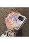 Xiaomi Redmi Note 12 Pro 4g Compatible Acrylic Hard Back Panel with Silicone Edges and Pony Pattern Phone Case - 4