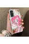 Pinkie Pie Patterned Phone Case with Silicone Edges and Acrylic Hard Back Panel Compatible with Samsung Galaxy M34 - 2