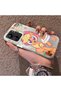Xiaomi Poco C65 Compatible Acrylic Hard Back Panel with Silicone Edges Applejack Patterned Phone Case - 3