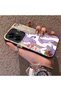 Realme C55 Compatible Acrylic Hard Back Panel with Silicone Edges Rarity Pattern Phone Case - 3