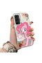 Pinkie Pie Patterned Phone Case with Silicone Edges and Acrylic Hard Back Panel Compatible with Samsung Galaxy A25