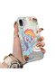 Rainbow Dash Pattern Phone Case with Acrylic Hard Back Panel and Silicone Edges, Compatible with iPhone Xr