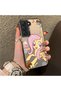 Fluttershy Pattern Phone Case with Silicone Edges and Acrylic Hard Back Panel Compatible with Samsung Galaxy S22 - 2