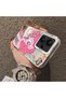 Xiaomi Redmi Note 13 Pro Plus+ 5g Compatible Acrylic Hard Back Panel with Silicone Edges Pinkie Pie Patterned Phone Case - 5