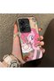Xiaomi Poco M6 4g Compatible Acrylic Hard Back Panel with Silicone Edges Pinkie Pie Patterned Phone Case - 2