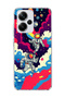 Redmi Note 13 Pro Plus 5g Compatible Astronaut and Rainbow Printed Transparent Phone Case