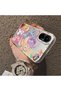Realme C67 4g Compatible Acrylic Hard Back Panel with Silicone Edges and Pony Pattern Phone Case - 4
