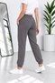 Premium Quality Comfortable Fit 3-Ply Cotton Tracking Pants with Elastic Waistband - 6