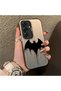Samsung Galaxy S25 Compatible Acrylic Hard Back Panel with Silicone Edges Batman Patterned Phone Case - 2