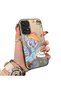 Samsung Galaxy A73 Compatible Acrylic Hard Back Panel with Silicone Edges Rainbow Dash Pattern Phone Case