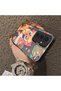 Samsung Galaxy S24 Plus Compatible Acrylic Hard Back Panel with Silicone Edges Applejack Patterned Phone Case - 4