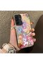 Samsung Galaxy A17 4G/5G Compatible Acrylic Hard Back Panel with Silicone Edges and Pony Pattern Phone Case - 2