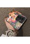 Samsung Galaxy S25 Fe Compatible Acrylic Hard Back Panel with Silicone Edges Applejack Patterned Phone Case - 4