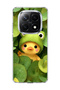 Redmi Note 14 Pro Plus 5g Compatible Transparent Phone Case with Frog Hat and Duck Print