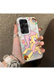 Fluttershy Pattern Phone Case with Silicone Edges and Acrylic Hard Back Panel Compatible with Samsung Galaxy S25 Ultra - 2