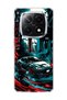 Redmi Note 14 Pro Plus 5g Compatible Sports Car Tokyo Tower Printed Transparent Phone Case