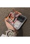 Samsung Galaxy A54 Compatible Acrylic Hard Back Panel with Silicone Edges Opaque Nezha Pattern Phone Case - 4