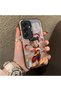 Samsung Galaxy S25 Compatible Acrylic Hard Back Panel with Silicone Edges Opaque Nezha Pattern Phone Case - 2