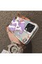 Rarity Patterned Phone Case for Oppo A6 Pro 4G/5G Compatible Acrylic Hard Back Panel with Silicone Edges - 4