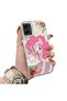 Pinkie Pie Patterned Phone Case with Silicone Edges and Acrylic Hard Back Panel Compatible with Samsung Galaxy A06 4G/5G