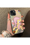 iPhone 15 Compatible Acrylic Hard Back Panel with Silicone Edges Fluttershy Pattern Phone Case - 3