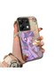Xiaomi Poco X6 Compatible Acrylic Hard Back Panel with Silicone Edges Twilight Sparkle Patterned Phone Case
