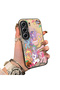 Tecno Camon 40(Cm5) Compatible Acrylic Hard Back Panel with Silicone Edges and Pony Pattern Phone Case