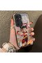 Samsung Galaxy S24 Plus Compatible Acrylic Hard Back Panel with Silicone Edges Opaque Nezha Pattern Phone Case - 2