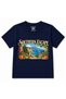 Southern Escape – Mediterranean Summer Coastal Graphic Kids T-Shirt