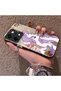 Oppo Reno14 Pro Compatible Acrylic Hard Back Panel with Silicone Edges Rarity Pattern Phone Case - 3