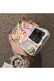 Xiaomi Poco M6 4g Compatible Acrylic Hard Back Panel with Silicone Edges Fluttershy Patterned Phone Case - 4