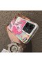 Xiaomi Poco M6 4g Compatible Acrylic Hard Back Panel with Silicone Edges Pinkie Pie Patterned Phone Case - 4