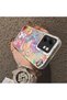 Infinix Hot 50I Compatible Acrylic Hard Back Panel with Silicone Edges and Pony Pattern Phone Case - 4