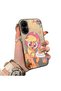Realme C67 4g Compatible Acrylic Hard Back Panel Silicone Edged Applejack Patterned Phone Case
