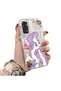 Xiaomi Redmi Note 11/Note 11S Compatible Acrylic Hard Back Panel with Silicone Edges and Rarity Pattern Phone Case