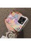 Tecno Spark 40 Compatible Acrylic Hard Back Panel with Silicone Edges and Pony Pattern Phone Case - 4