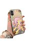 iPhone XS Max Compatible Acrylic Hard Back Panel with Silicone Edges Fluttershy Pattern Phone Case