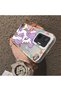 Xiaomi Poco F7 Compatible Acrylic Hard Back Panel with Silicone Edges Rarity Pattern Phone Case - 4