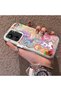 Xiaomi Poco C65 Compatible Acrylic Hard Back Panel with Silicone Edges and Pony Pattern Phone Case - 3