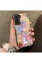 Samsung Galaxy S21 Fe Compatible Acrylic Hard Back Panel with Silicone Edges Pony Pattern Phone Case - 3