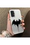 Samsung Galaxy A33 Compatible Acrylic Hard Back Panel with Silicone Edges Batman Patterned Phone Case - 2